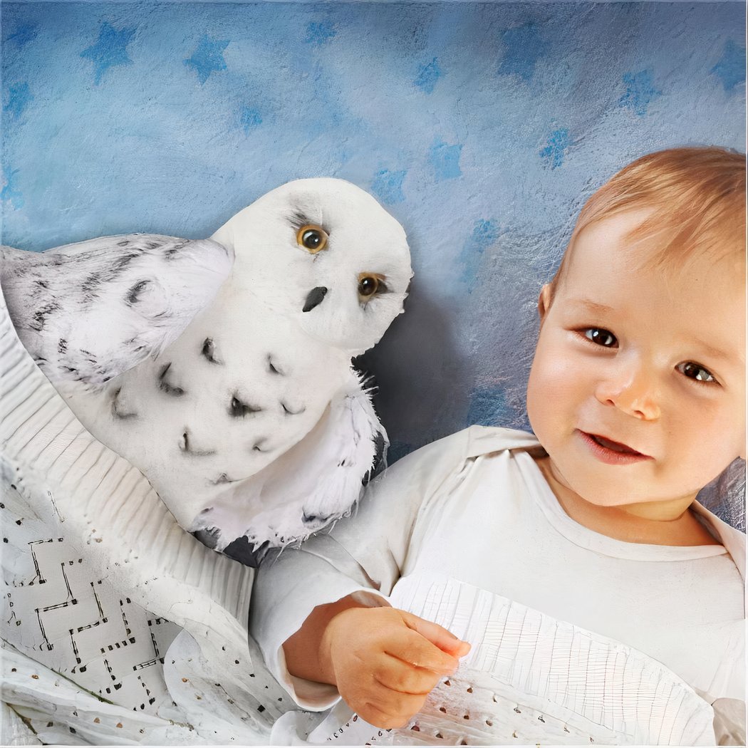 Peluche hibou Harry Potter