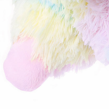 Peluche lama arc-en-ciel