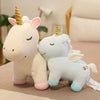 Peluche licorne beige