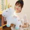 Peluche licorne bleu