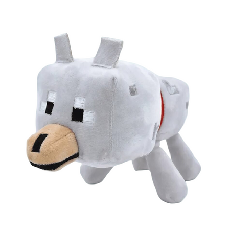 Peluche loup Minecraft