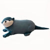 Peluche loutre bleu