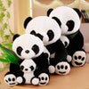 Peluche maman et bébé panda