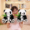 Peluche maman et bébé panda