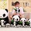 Peluche maman et bébé panda