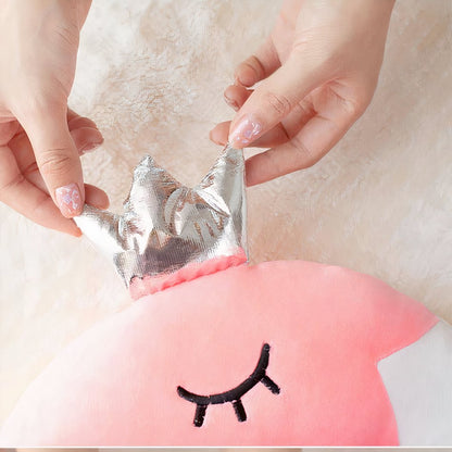 Peluche oreiller Flamant rose