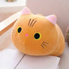 Peluche oreiller chat grands yeux