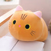 Peluche oreiller chat grands yeux