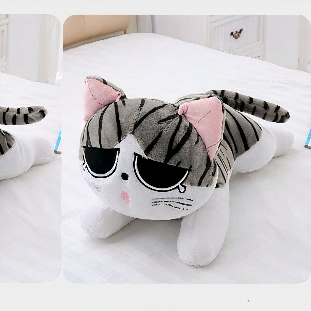 Peluche oreiller chat originale