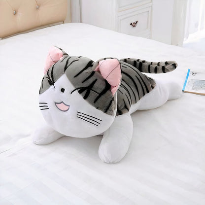Peluche oreiller chat originale