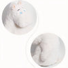 Peluche oreiller hippopotame blanc