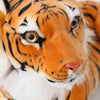 Peluche oreiller tigre marron