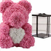 Peluche ours roses roses