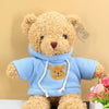 Peluche ourson pull bleu