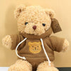 Peluche ourson pull marron