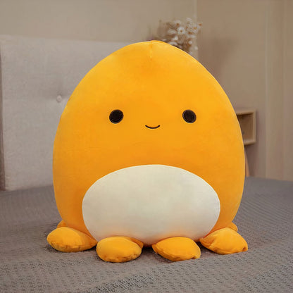 Peluche pieuvre oreiller doux