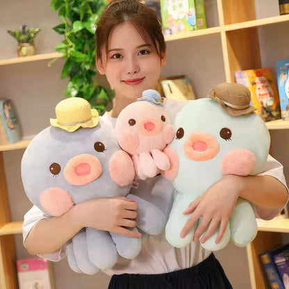 Peluche pieuvre Kawaii
