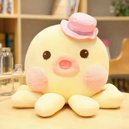 Peluche pieuvre Kawaii