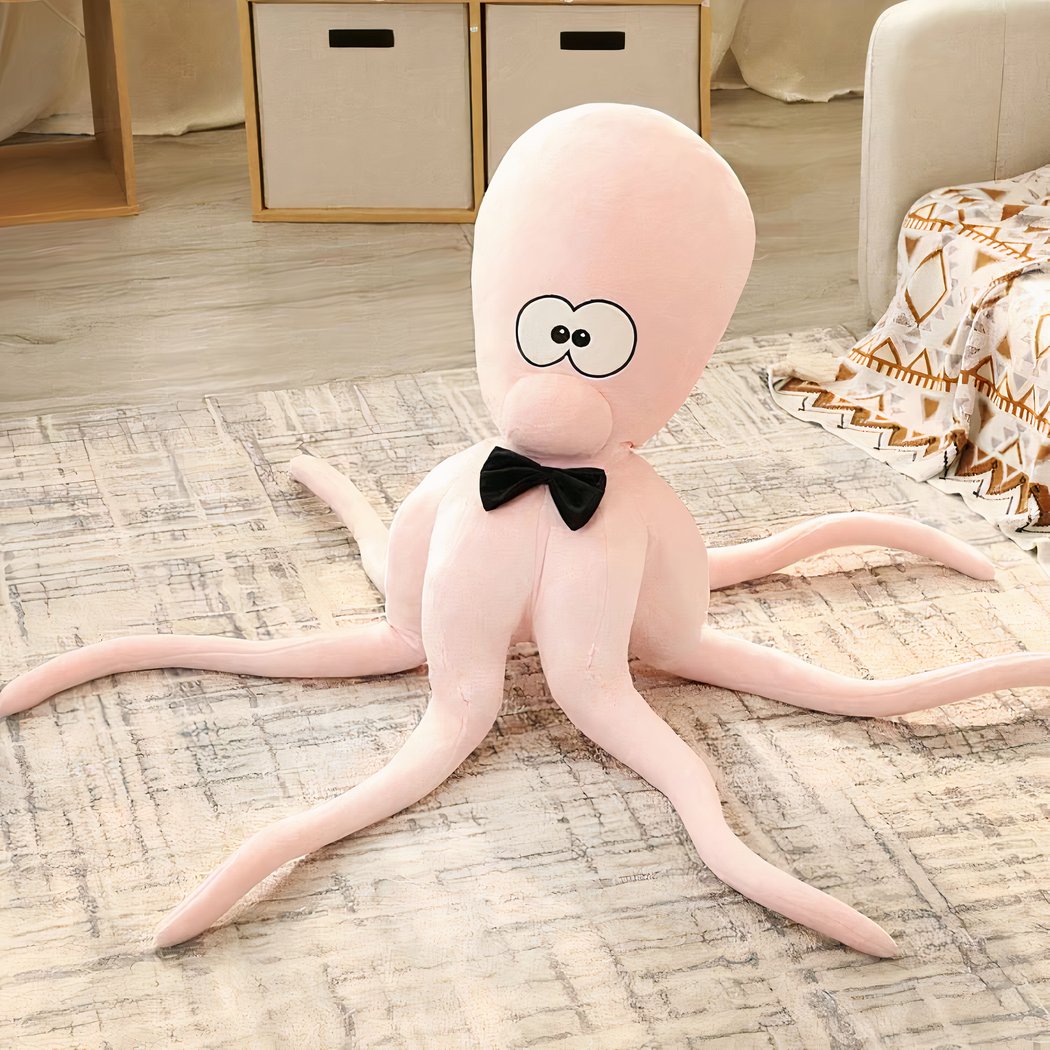 Peluche pieuvre créative et drôle