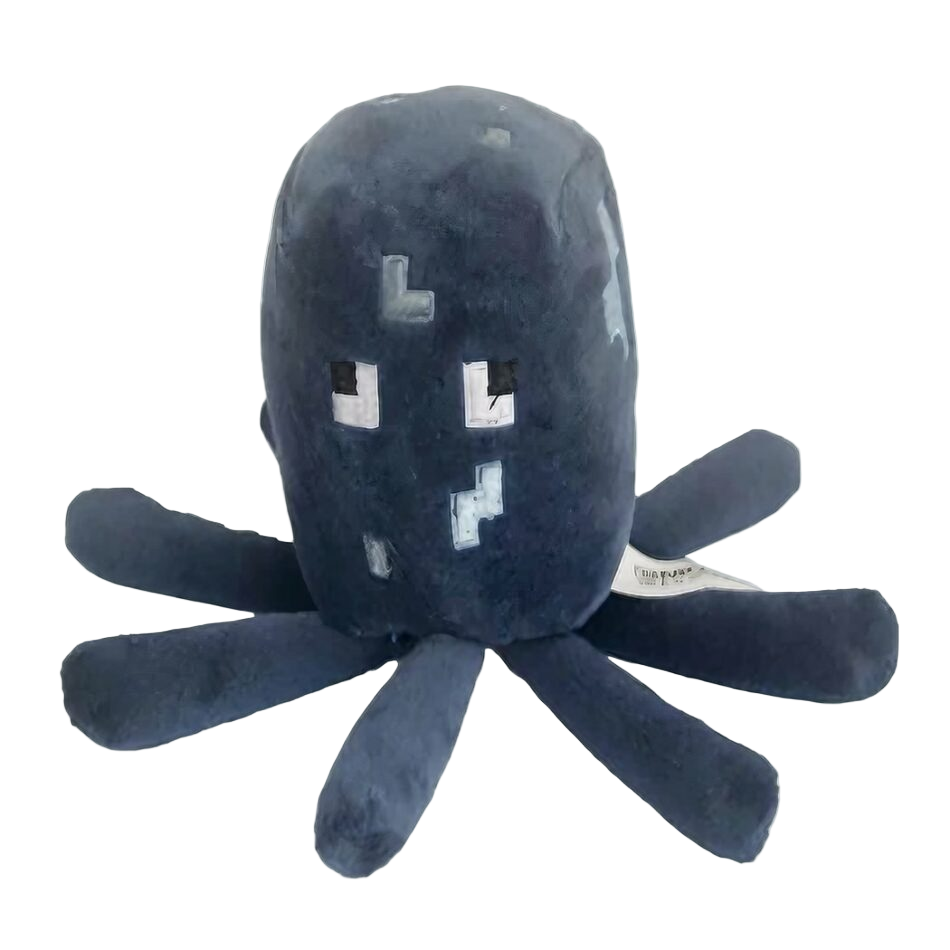 Peluche poulpe Minecraft