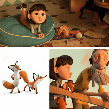 Peluche renard "Le Petit Prince"