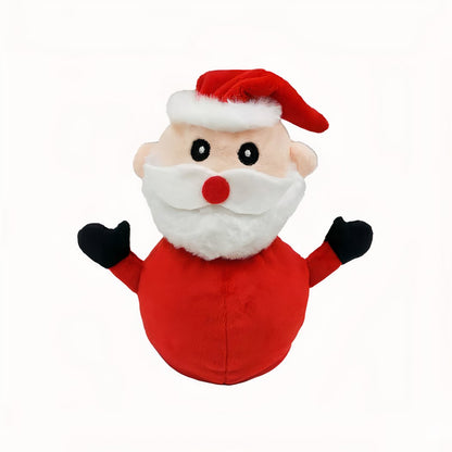 Peluche réversible bonhomme de neige - Père Noël