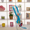 Peluche singe kawaii longue queue bleue