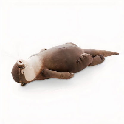 Peluche trousse loutre