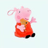 Peluche Peppa Pig rose assise