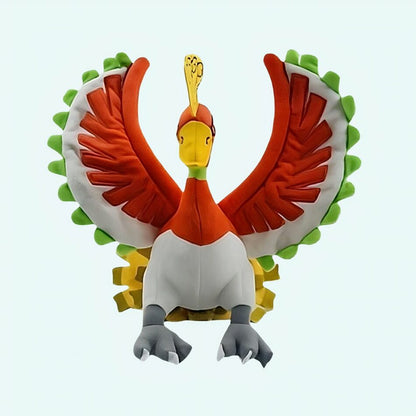 Peluche Pokémon Ho-Oh Vert