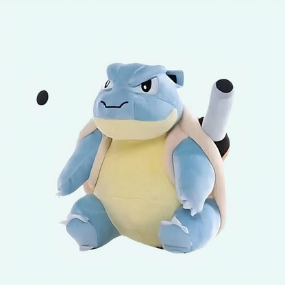 Peluche Tortank Pokemon prêt pour défendre