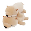 Peluche chien Shiba beige