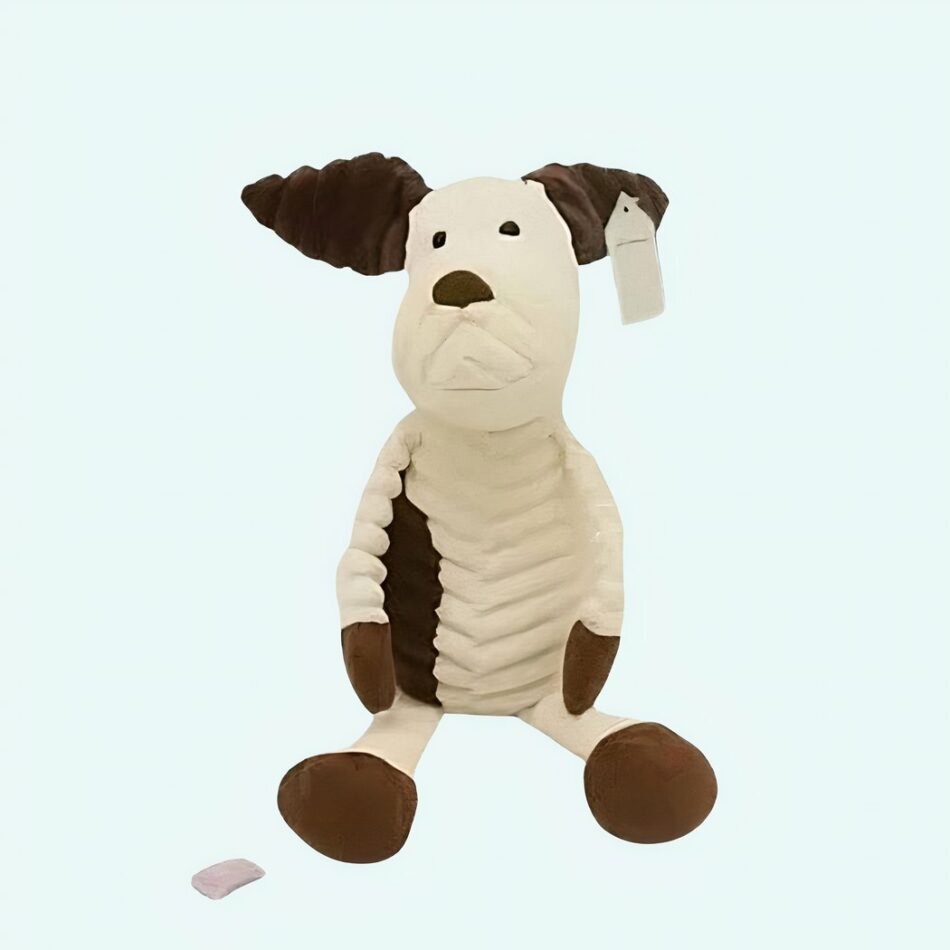 Peluche chien adorable
