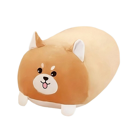 Peluche chien oreiller