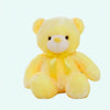 Peluche ours oreiller LED jaune