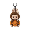 Peluche type Labubu citrouille