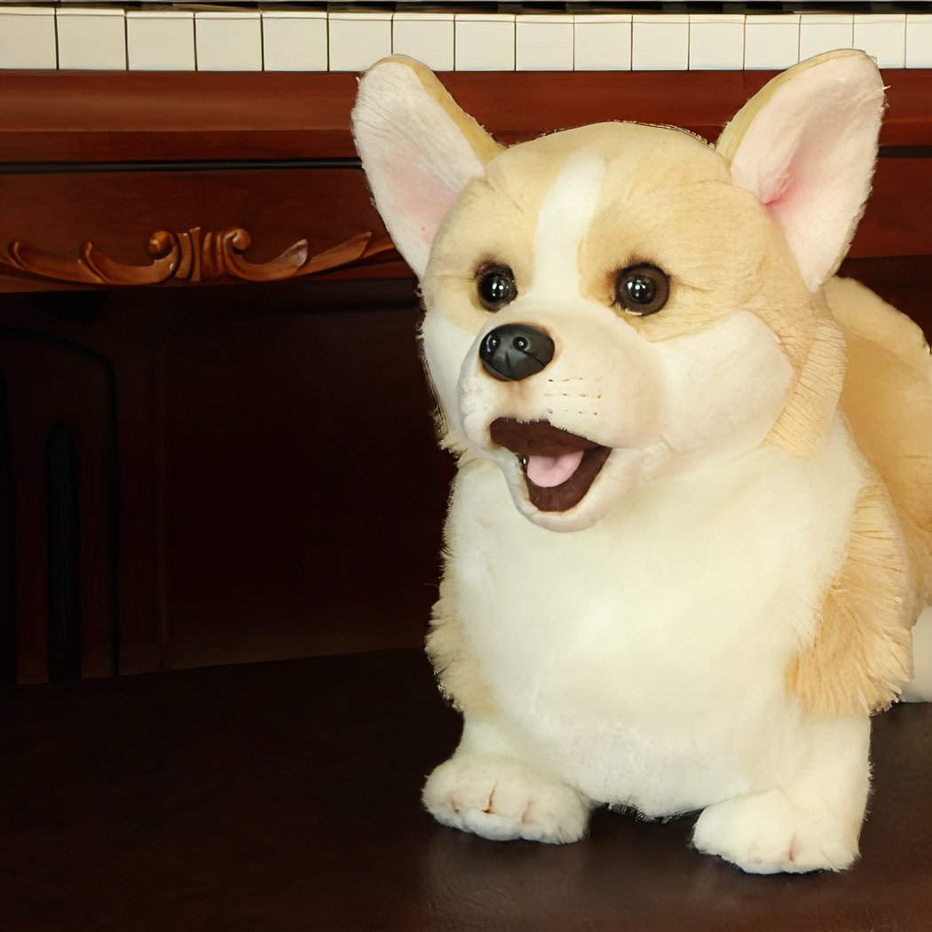 Peluches en forme de chien