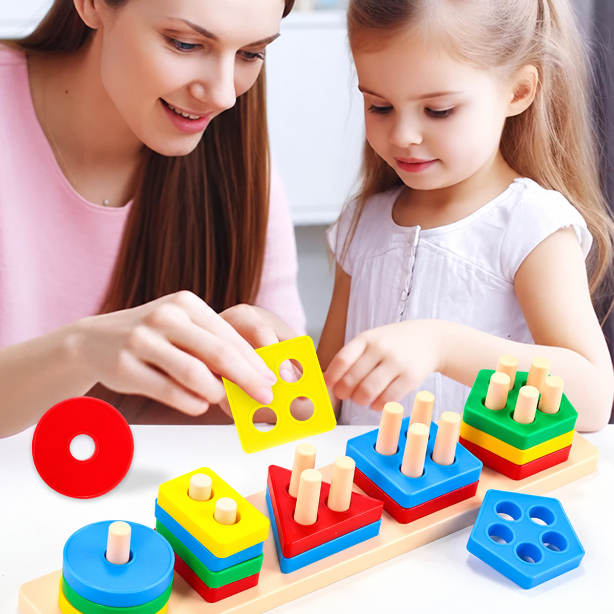 Jeu géométrique Montessori