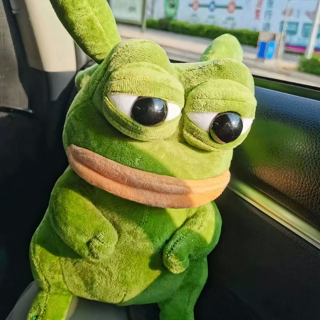 Peluche grenouille Pikachu