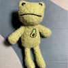 Peluche grenouille avec avocat