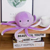 Poulpe mignon en peluche violet