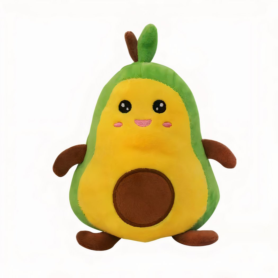Peluche avocat reversible