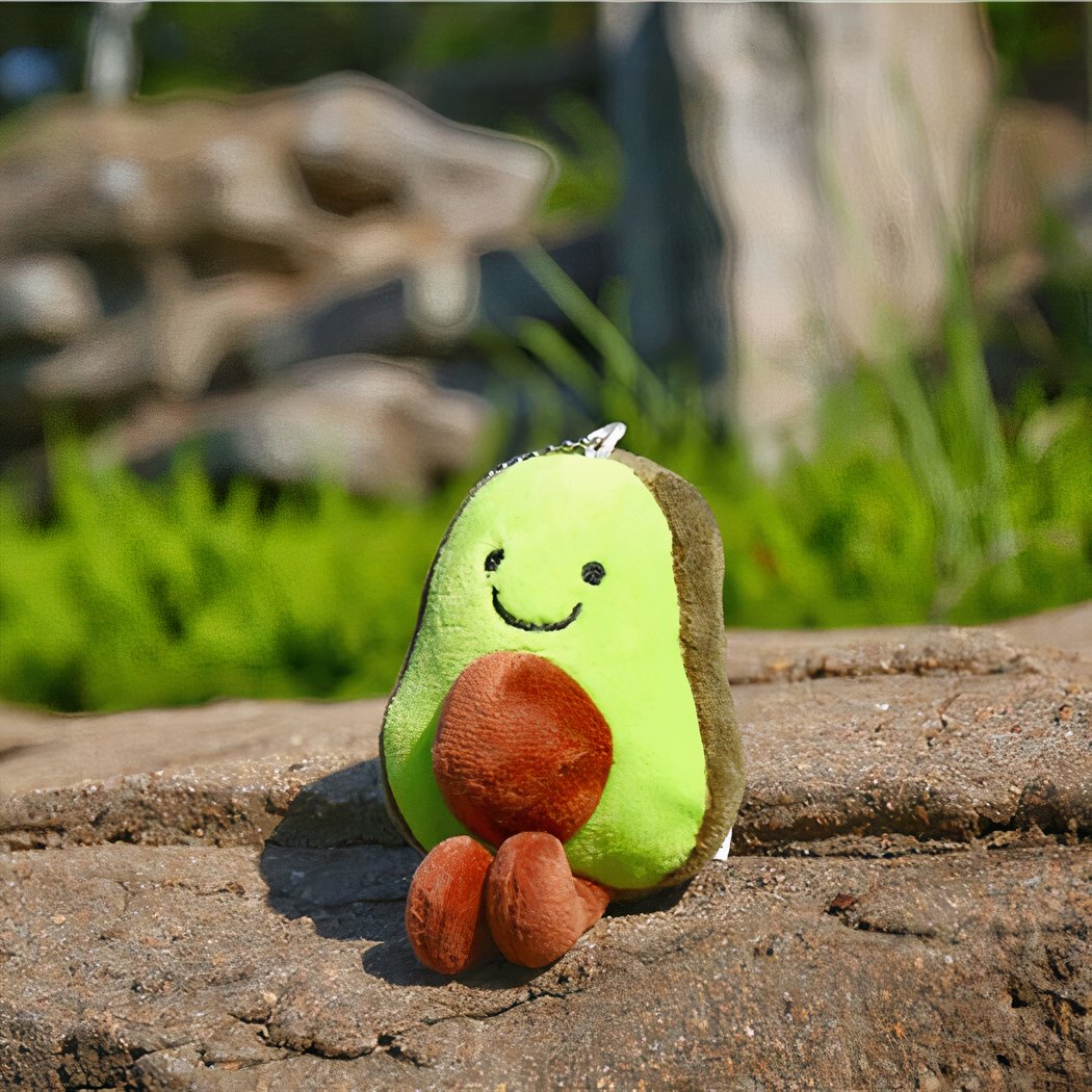 Peluche avocat porte-clés