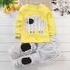 Pyjama Jaune Motif Eléphant Bébé