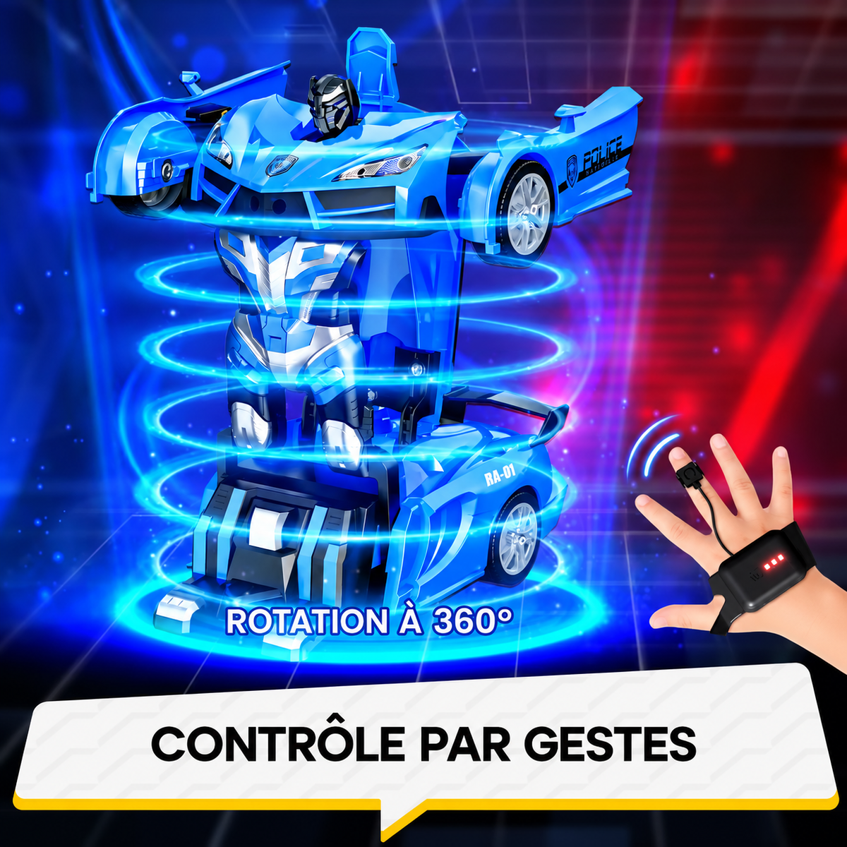 Voiture robot télécommandée