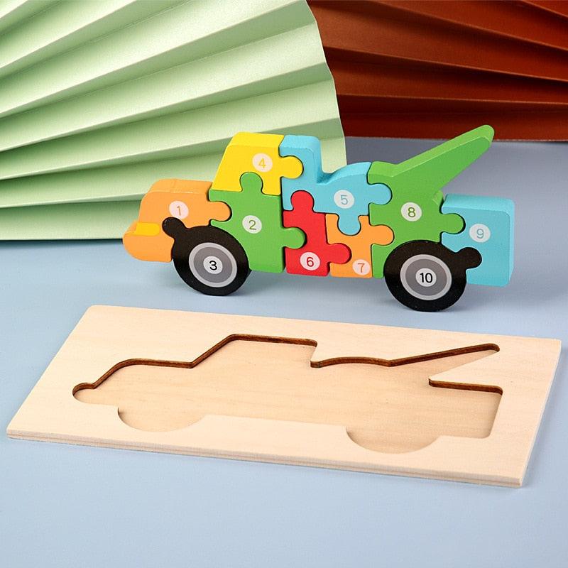 Puzzle Montessori - Le Royaume du Bébé