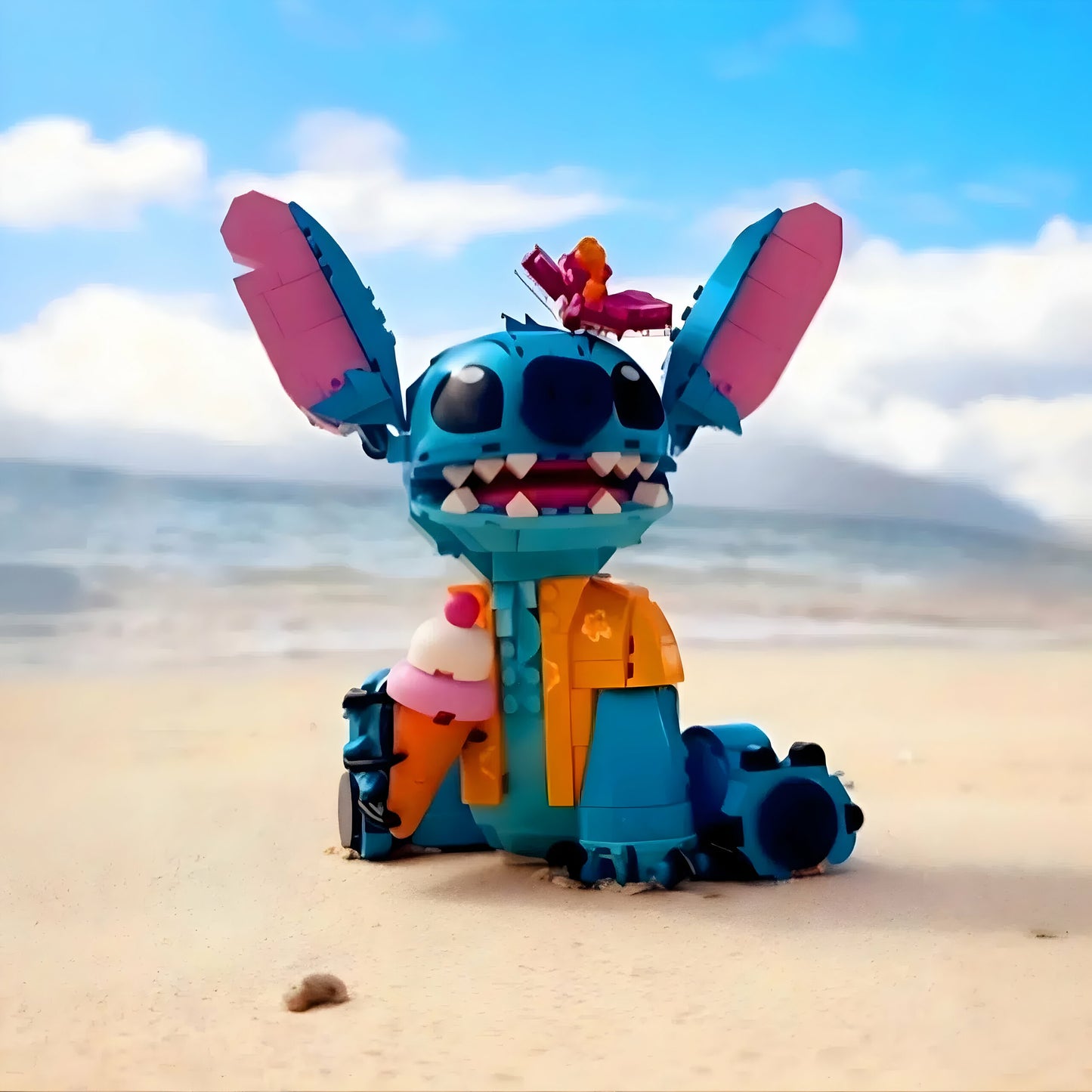 Mini Bloc de Construction Stitch