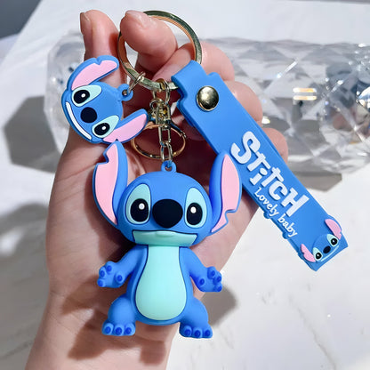 Porte Clé en Silicone Stitch