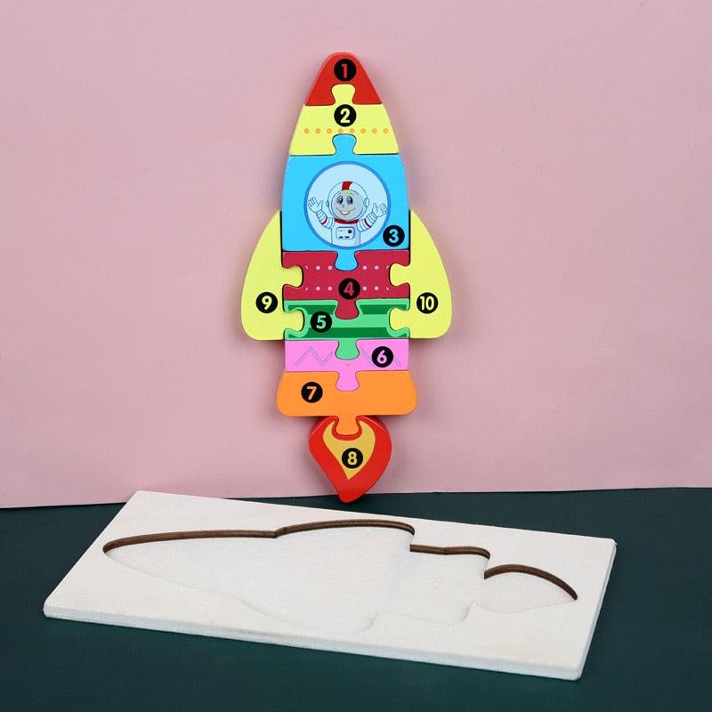 Puzzle Montessori - Le Royaume du Bébé