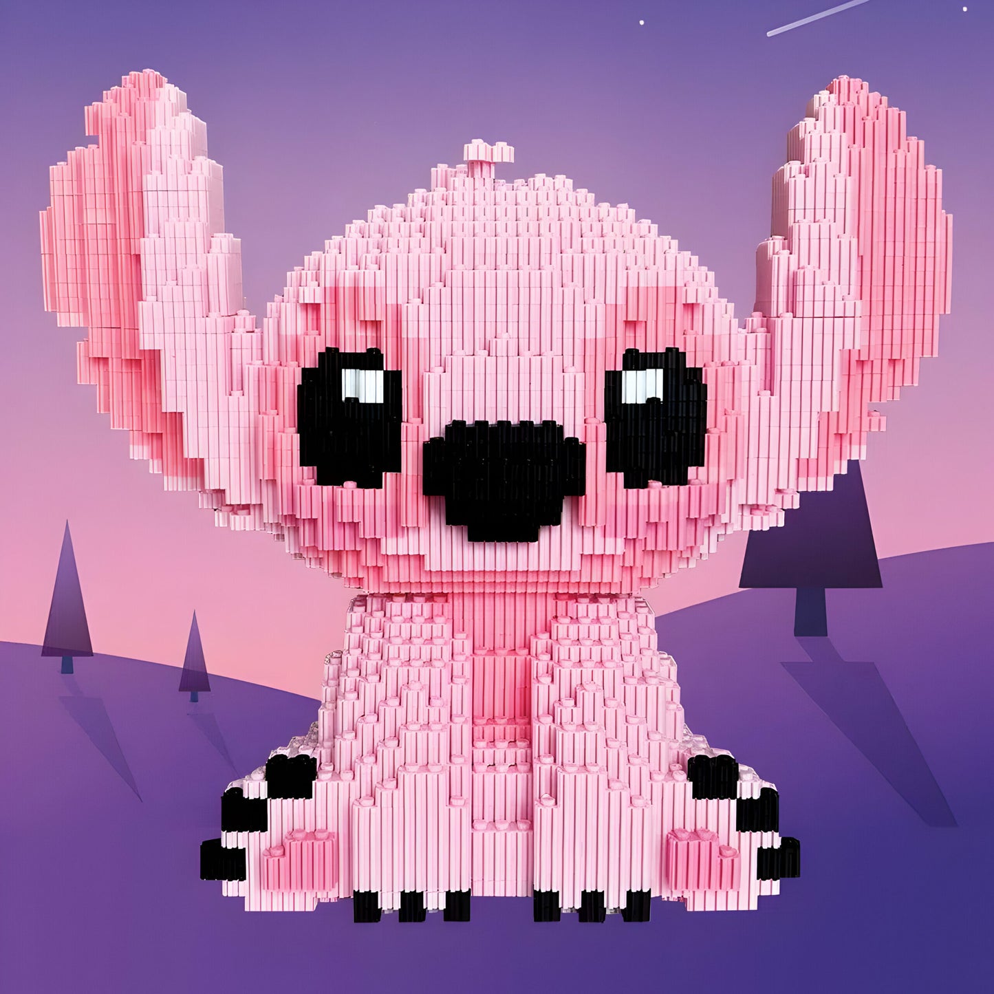 Bloc de Construction 3D Stitch et Angel